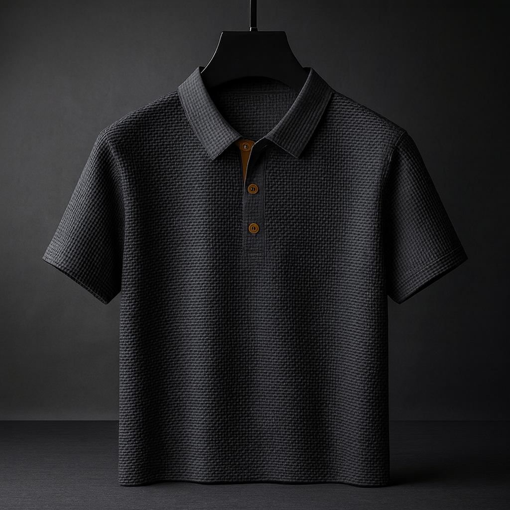 Image of Flynn | Men's Button-Down Polo Shirt