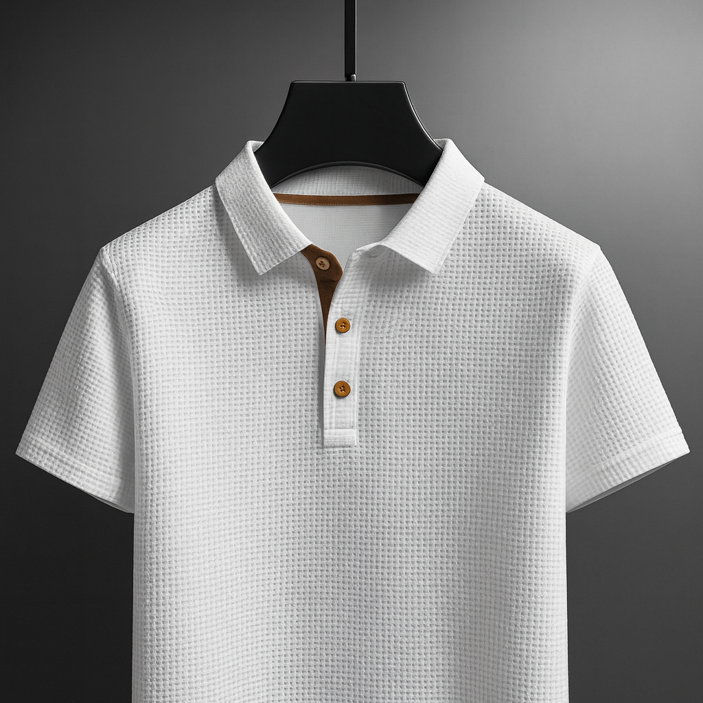 Image of Flynn | Men's Button-Down Polo Shirt