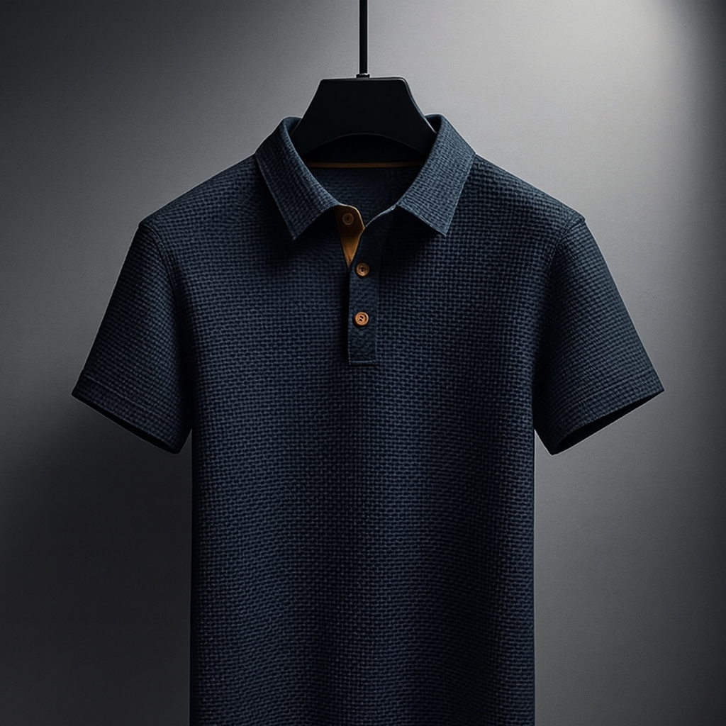 Image of Flynn | Men's Button-Down Polo Shirt