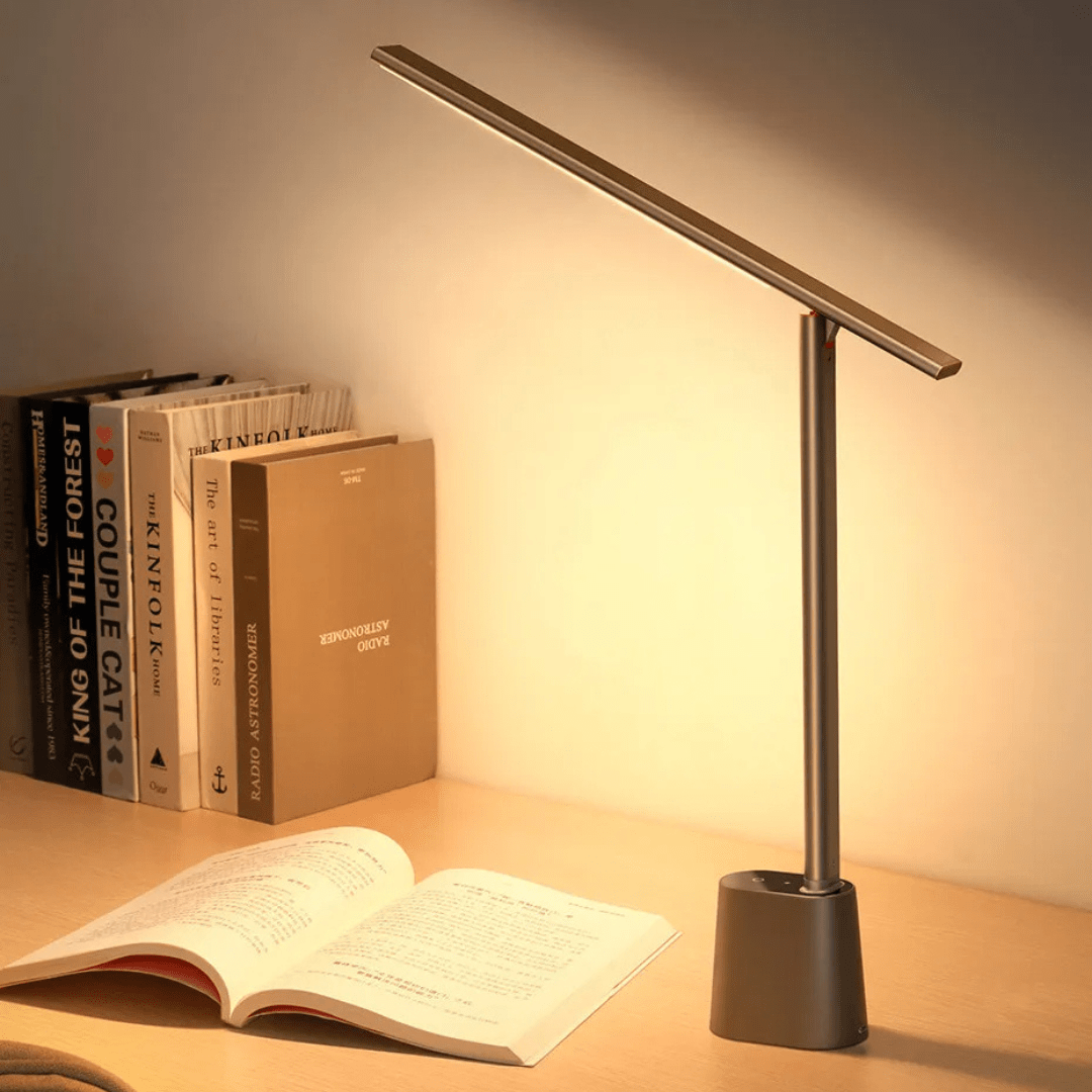 FOLDLITE – Intelligent, foldable LED desk lamp with battery & dimming function