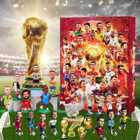 Football Theme Mini Figure Toy Advent Calendar Gift Set