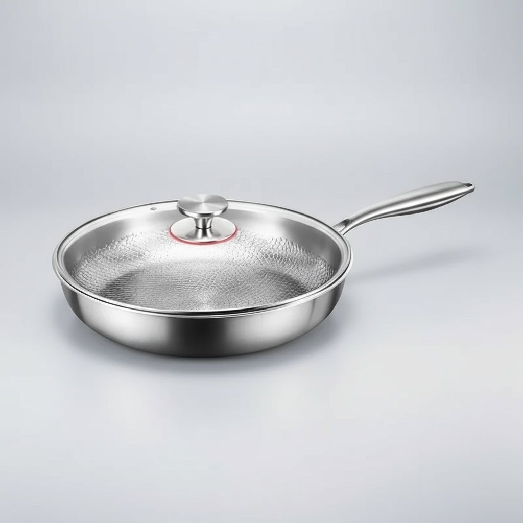 FORGEON – Titanium hammered non-stick frying pan for induction cooktops and everyday cooking