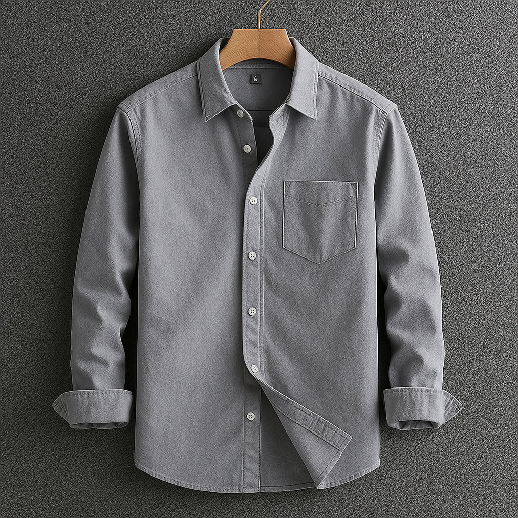 Image of Forrest | Men's Long Sleeve Button-Down Shirt