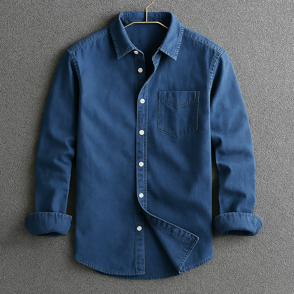 Image of Forrest | Men's Long Sleeve Button-Down Shirt