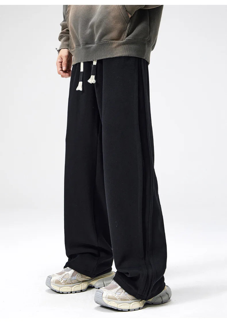 Image of Forrest | Men's Wide Leg Drawstring Pants