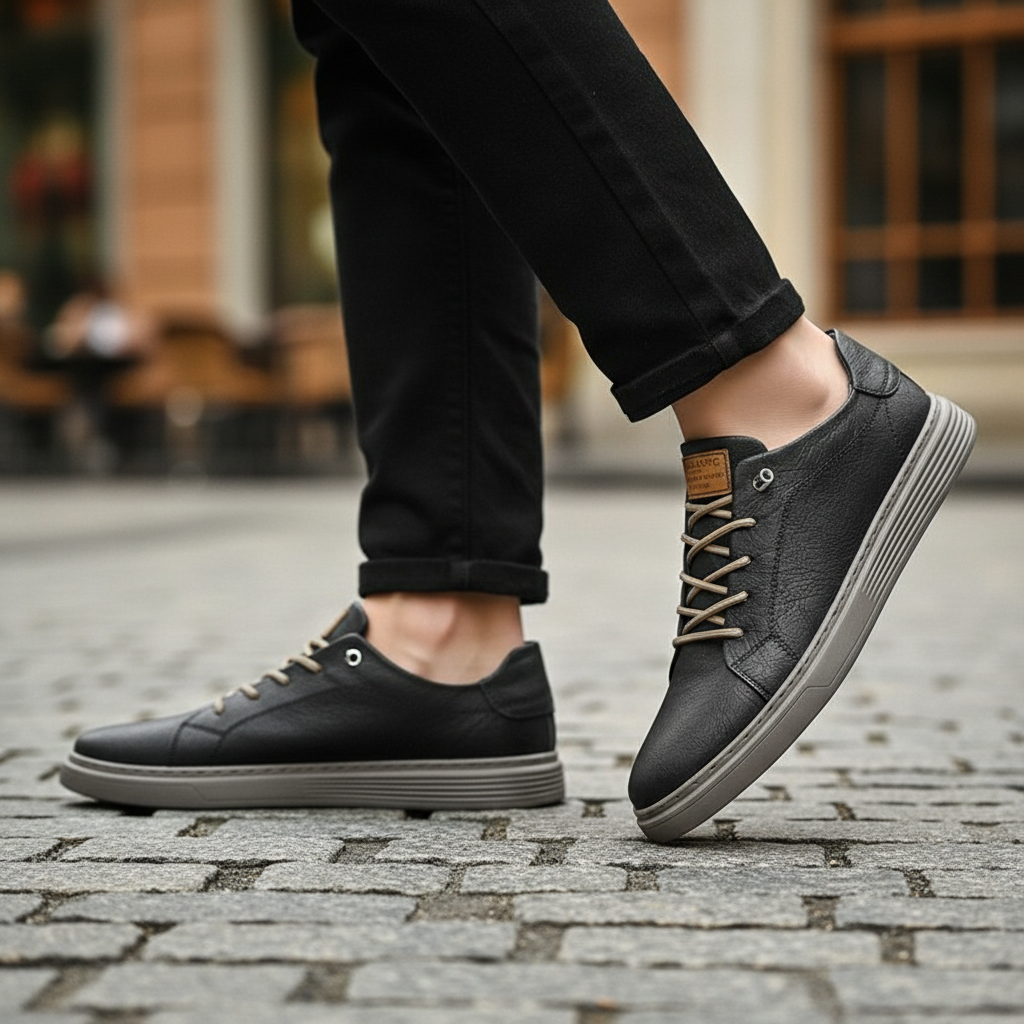 Image of Francis | Men's Lace-Up Casual Sneakers