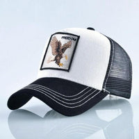 Embroidered Eagle Trucker Hat