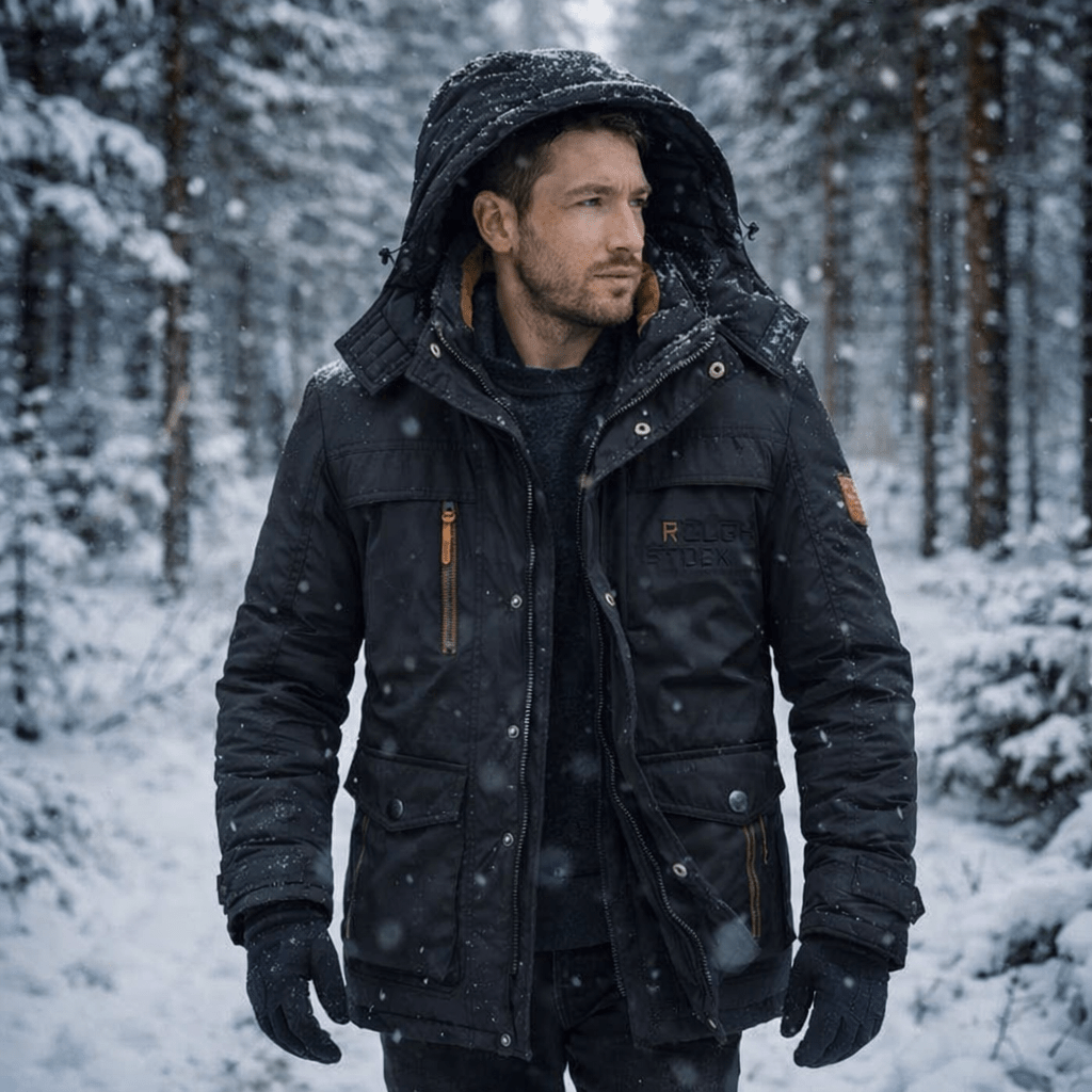 FROSTGUARD – Padded Parka for Warmth & Protection on Cold Days