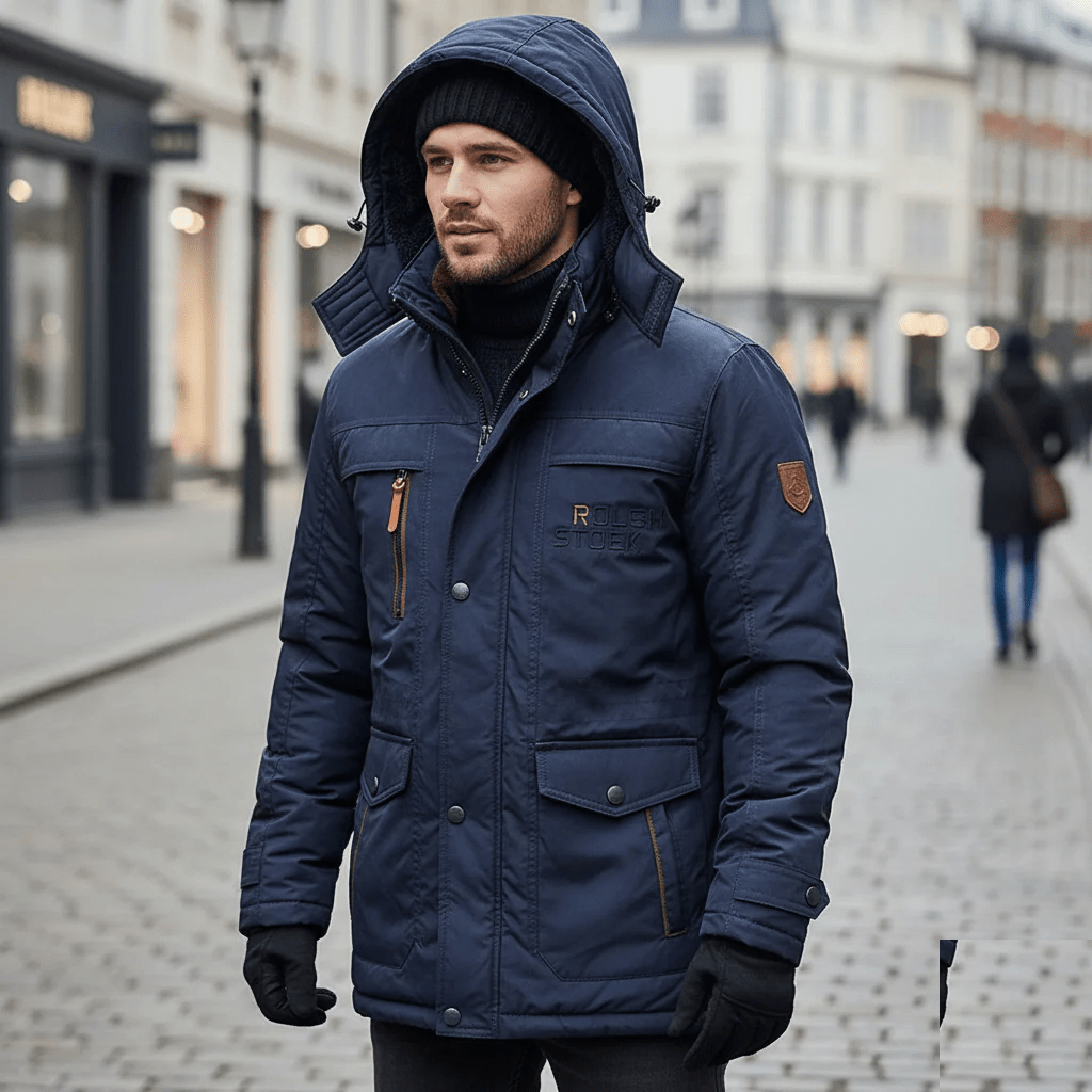 FROSTGUARD – Padded Parka for Warmth & Protection on Cold Days