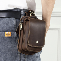 Genuine Leather Men’s Waist Pack