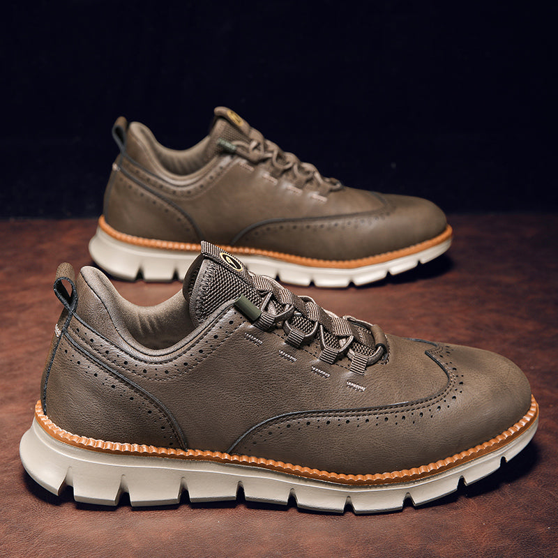 Image of George | Men's Hybrid Wingtip Dress Sneakers