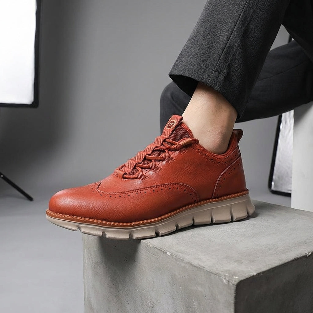 Image of George | Men's Hybrid Wingtip Dress Sneakers