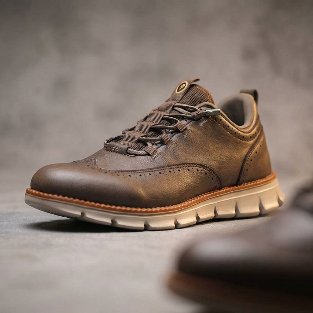 Image of George | Men's Hybrid Wingtip Dress Sneakers