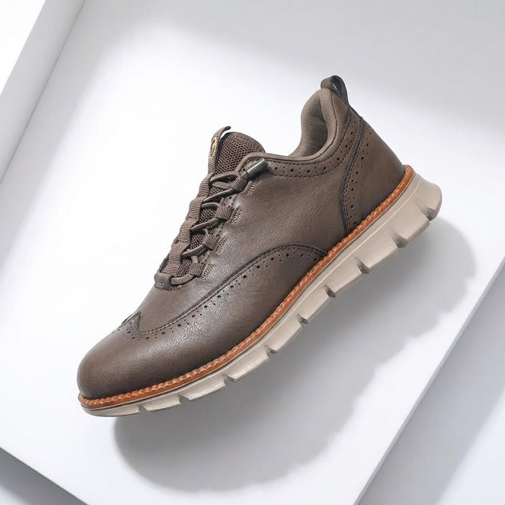Image of George | Men's Hybrid Wingtip Dress Sneakers