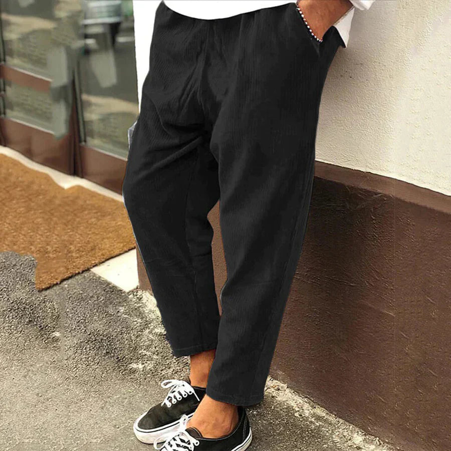 Image of George | Men's Relaxed Fit Casual Pants