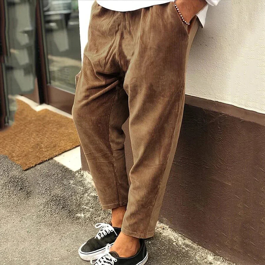 Image of George | Men's Relaxed Fit Casual Pants