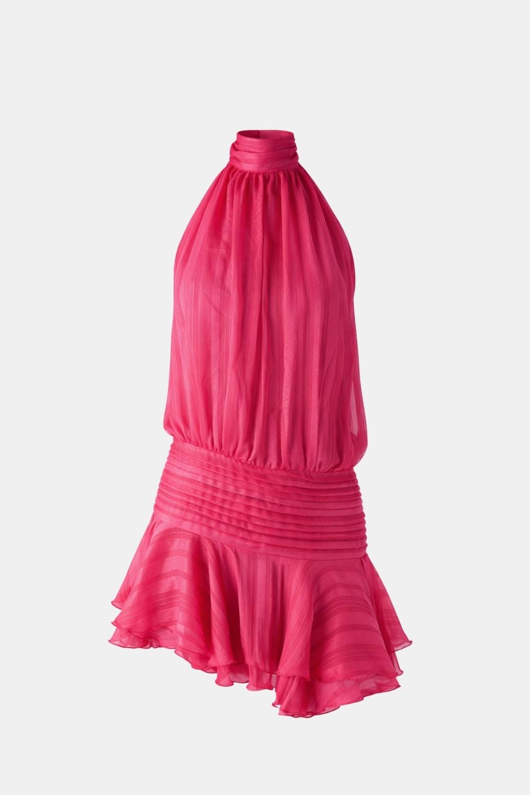 Image of Gillian | Women's Sleeveless Halter Mini Dress