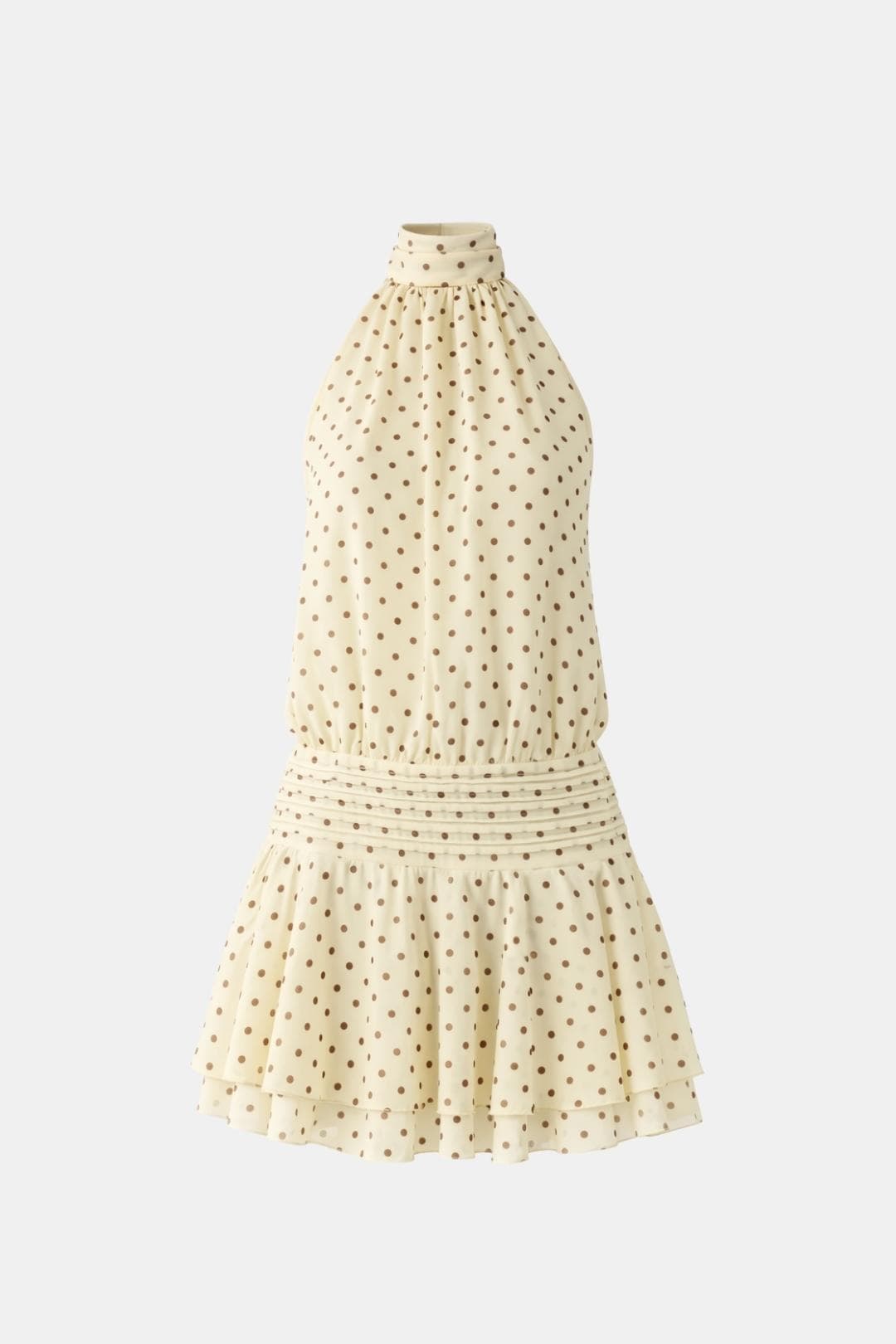 Image of Gillian | Women's Sleeveless Halter Mini Dress