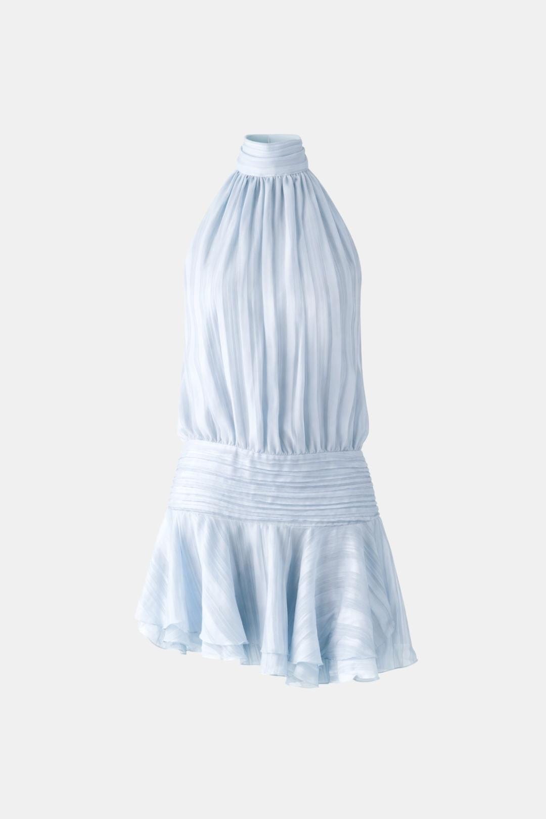 Image of Gillian | Women's Sleeveless Halter Mini Dress