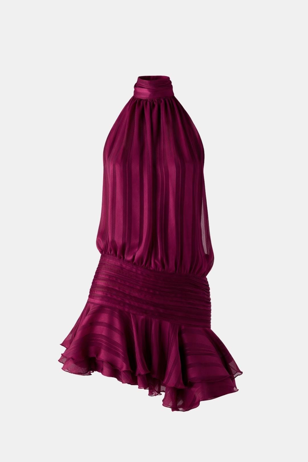 Image of Gillian | Women's Sleeveless Halter Mini Dress