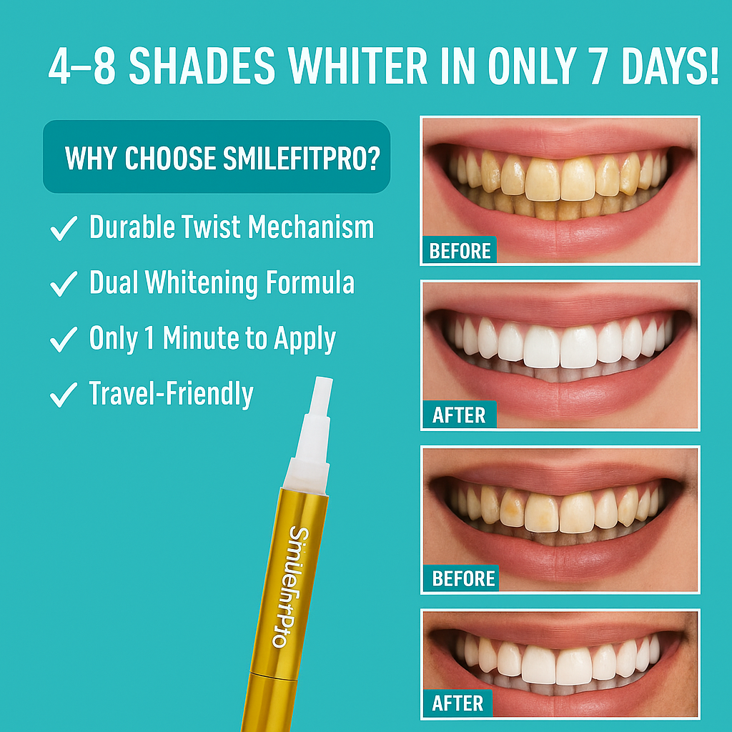 GleamRush™ Serum — Ignite Unstoppable Confidence with a Brilliant, Stain-Free Smile