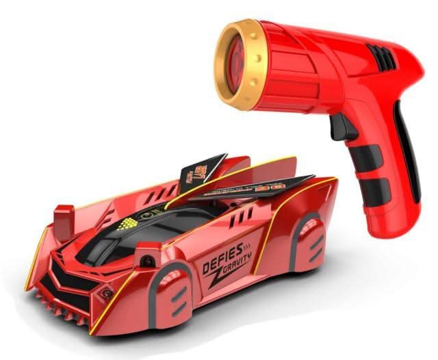 GRAVITYRACER – Laser-controlled wall-climbing RC car for kids