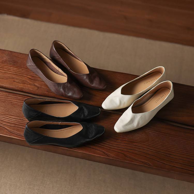 Image of Greta | Women's Pointed Toe Slip-On Flats