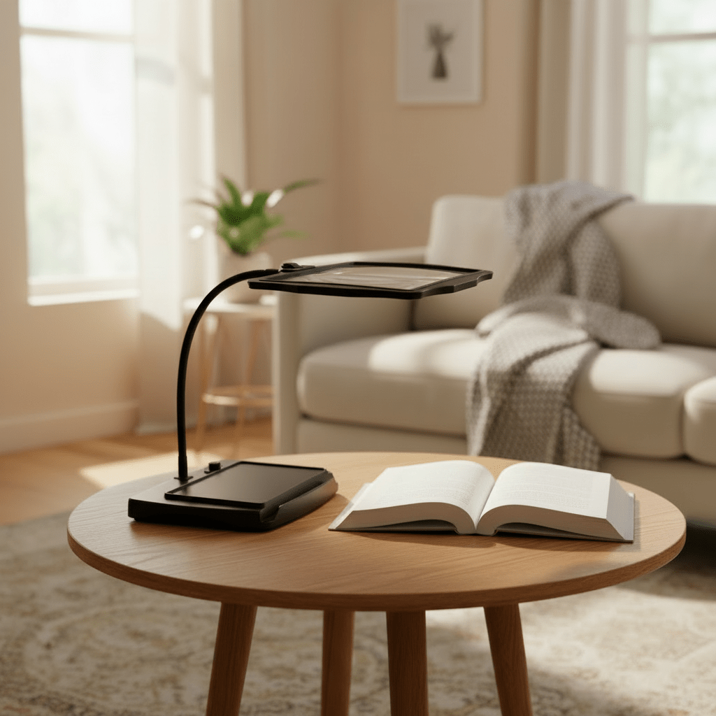 HANDWERK LUX – Table magnifier with LED for precise work and clear details