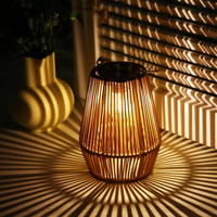 Handwoven Waterproof Solar Garden Lamp - SunWeave