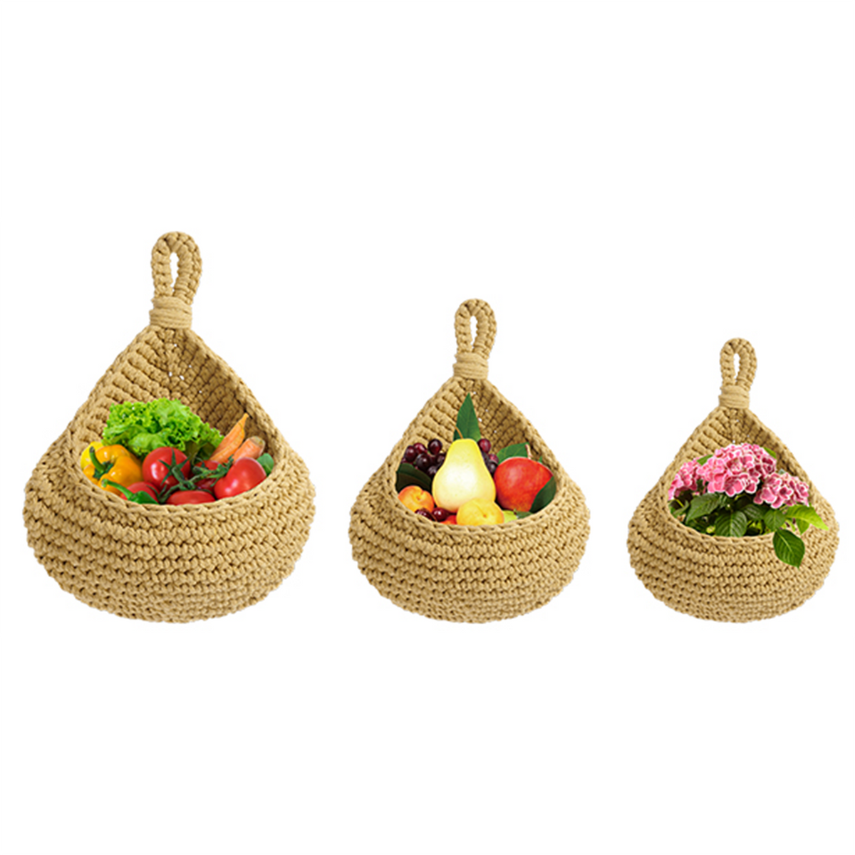 Hanging Fruit and Vegetable Baskets