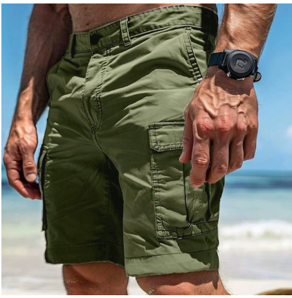 Image of Hank | Men's Cargo Knee Length Shorts
