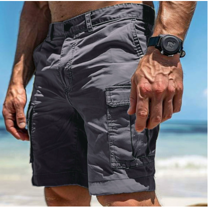 Image of Hank | Men's Cargo Knee Length Shorts