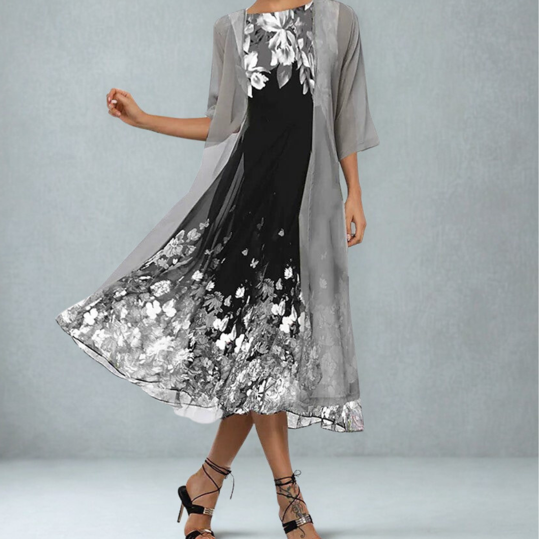 Image of Harper | Women's Sleeveless A-Line Midi Dress