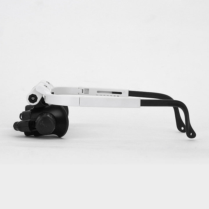 HD Magnifying Glasses with LED Light and Interchangeable Lenses - Optiview