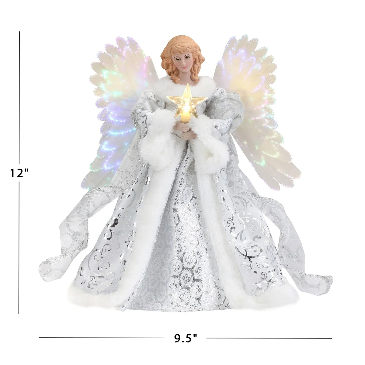 Heavenly Angel Animated Christmas Tree Topper
