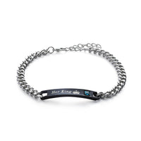 Matching King & Queen Couple Bracelets