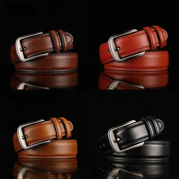Heritage 100% Full-Grain Leather Belt