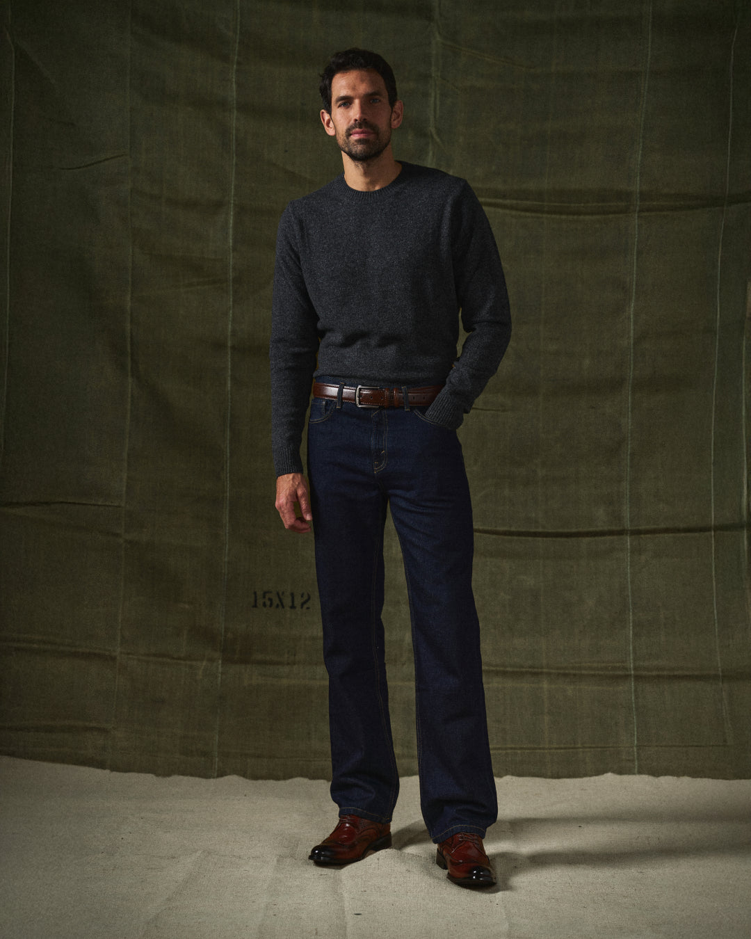 Heritage 100% Full-Grain Leather Belt