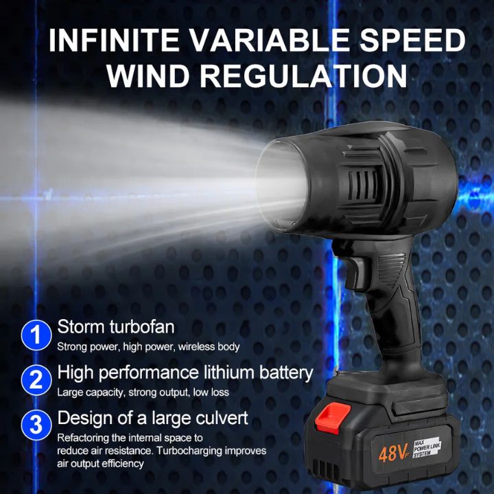 High Power Cordless Air Duster