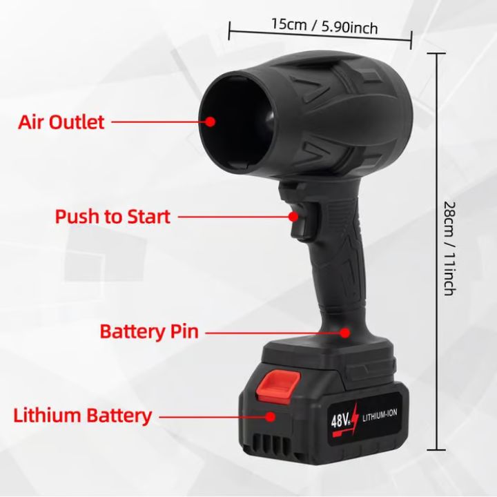 High Power Cordless Air Duster