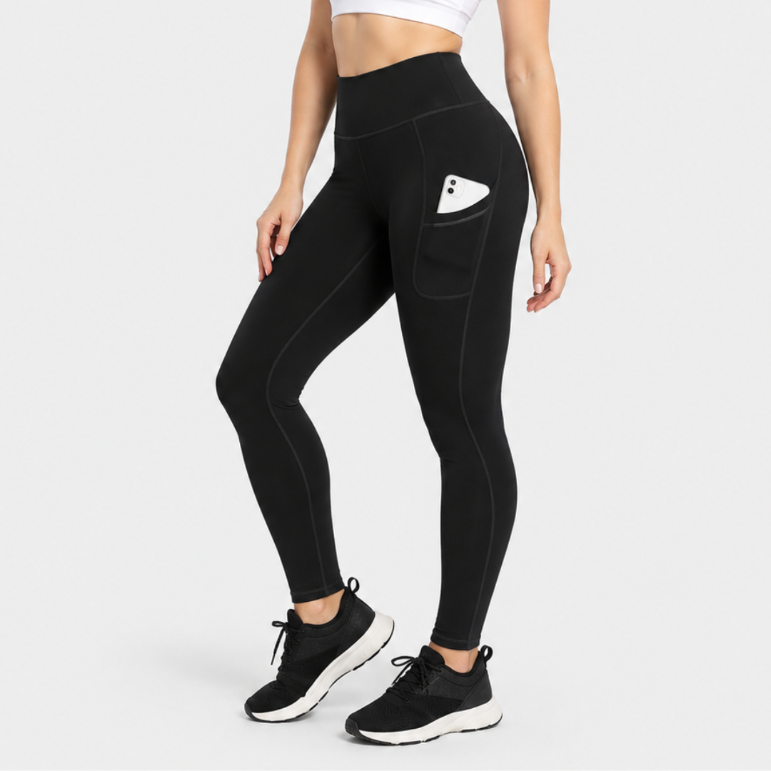 High-Waisted Thermal Walking Leggings