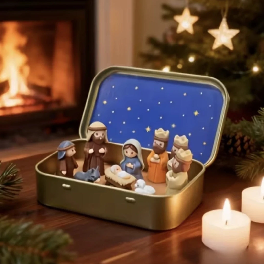 HolyGift - Nativity Scene in a Stylish Box