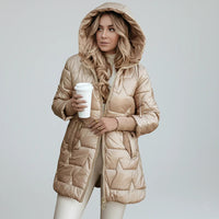 Hooded Winter Coat for Warmth and Everyday Comfort in Timeless Style