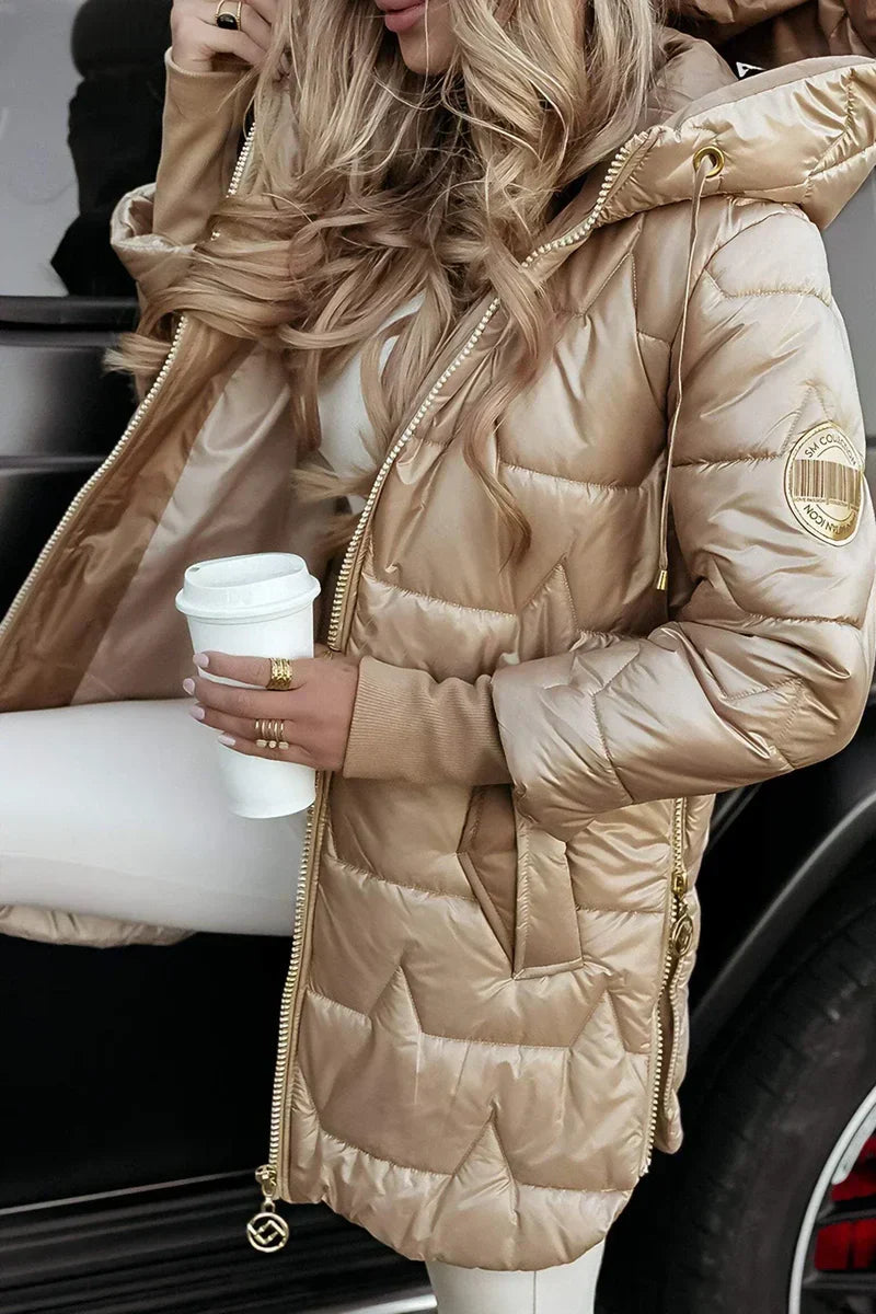 Hooded Winter Coat for Warmth and Everyday Comfort in Timeless Style