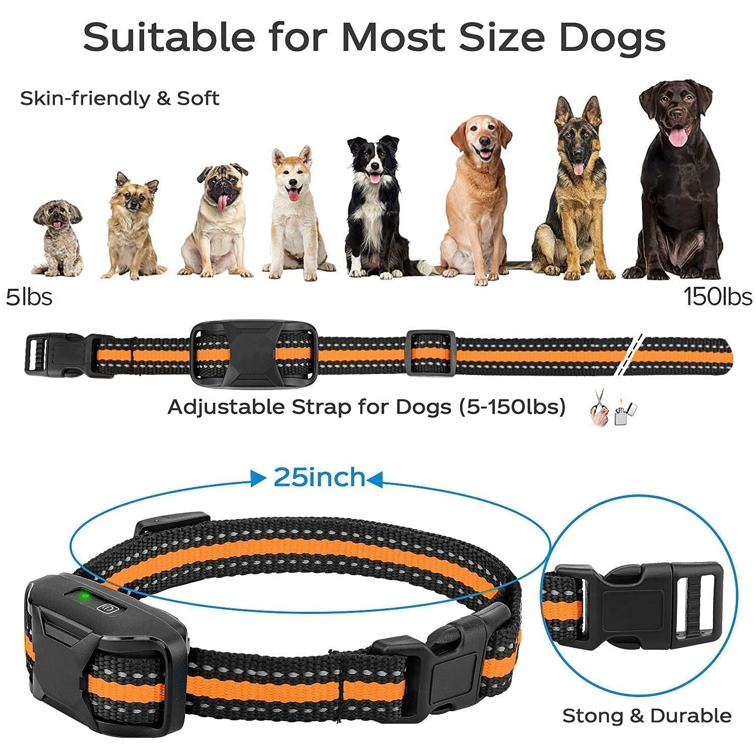 HydraPaw Pro Waterproof Remote Dog Training Collar Outdoor