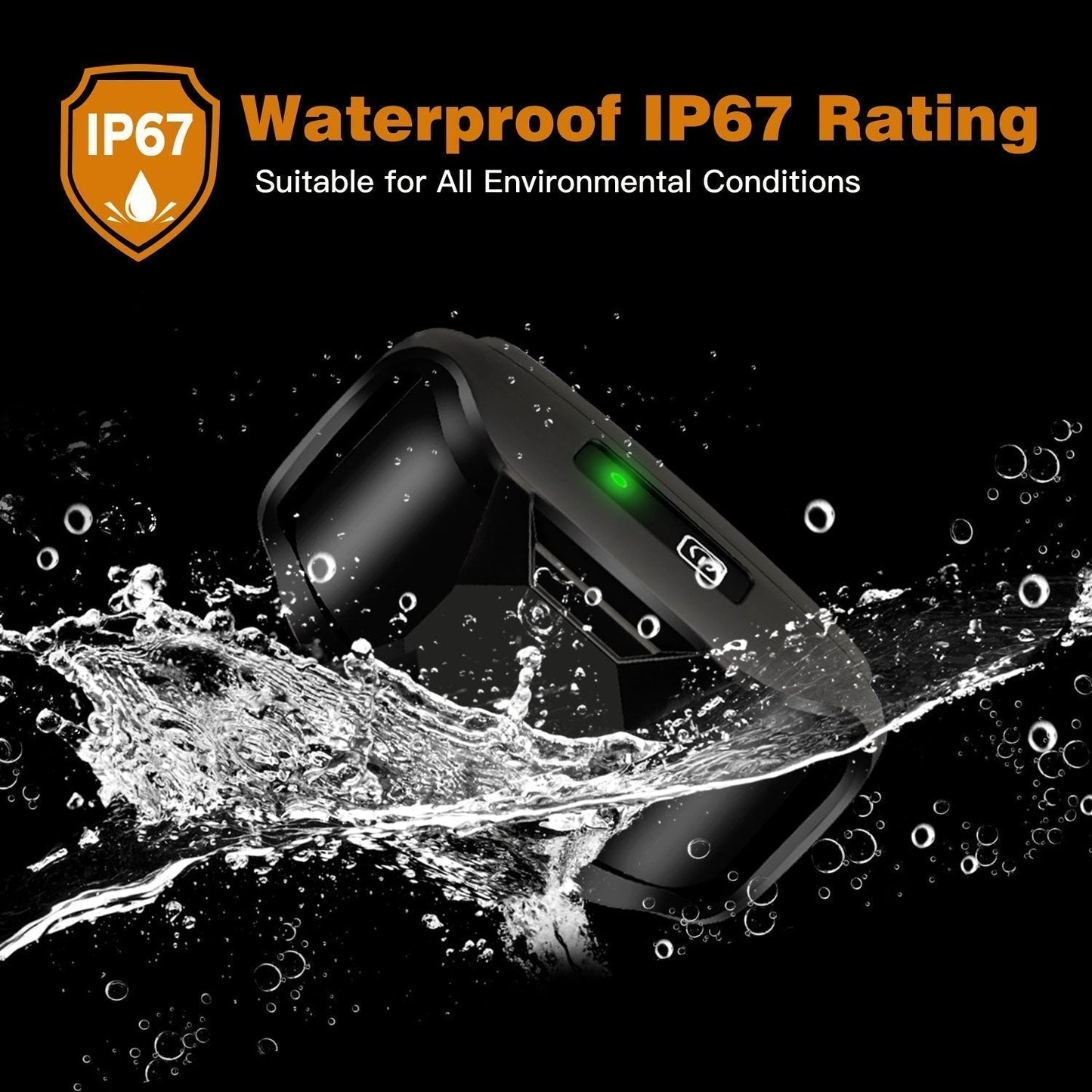 HydraPaw Pro Waterproof Remote Dog Training Collar Outdoor