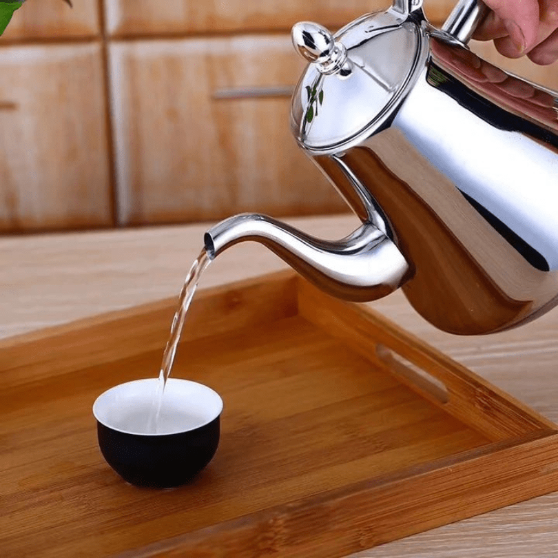 Induction Kettle Made of Stainless Steel with Built-in Filter