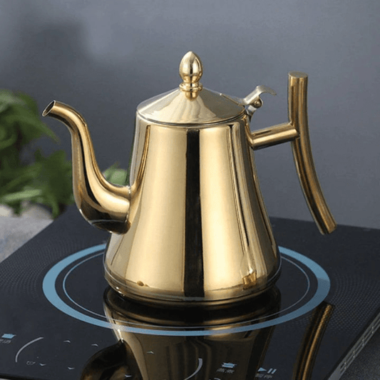 Induction Kettle Made of Stainless Steel with Built-in Filter