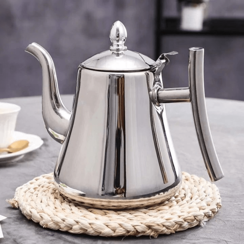 Induction Kettle Made of Stainless Steel with Built-in Filter