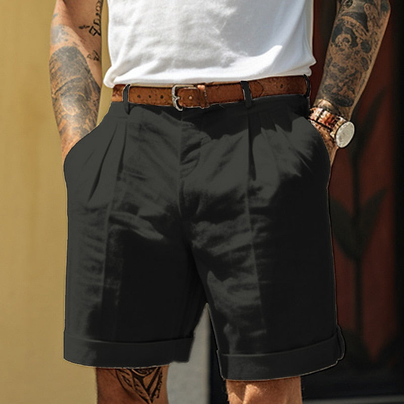 Image of Irving | Men's Pleated Dress Shorts